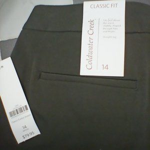 New women's Coldwater Creek pants size 14